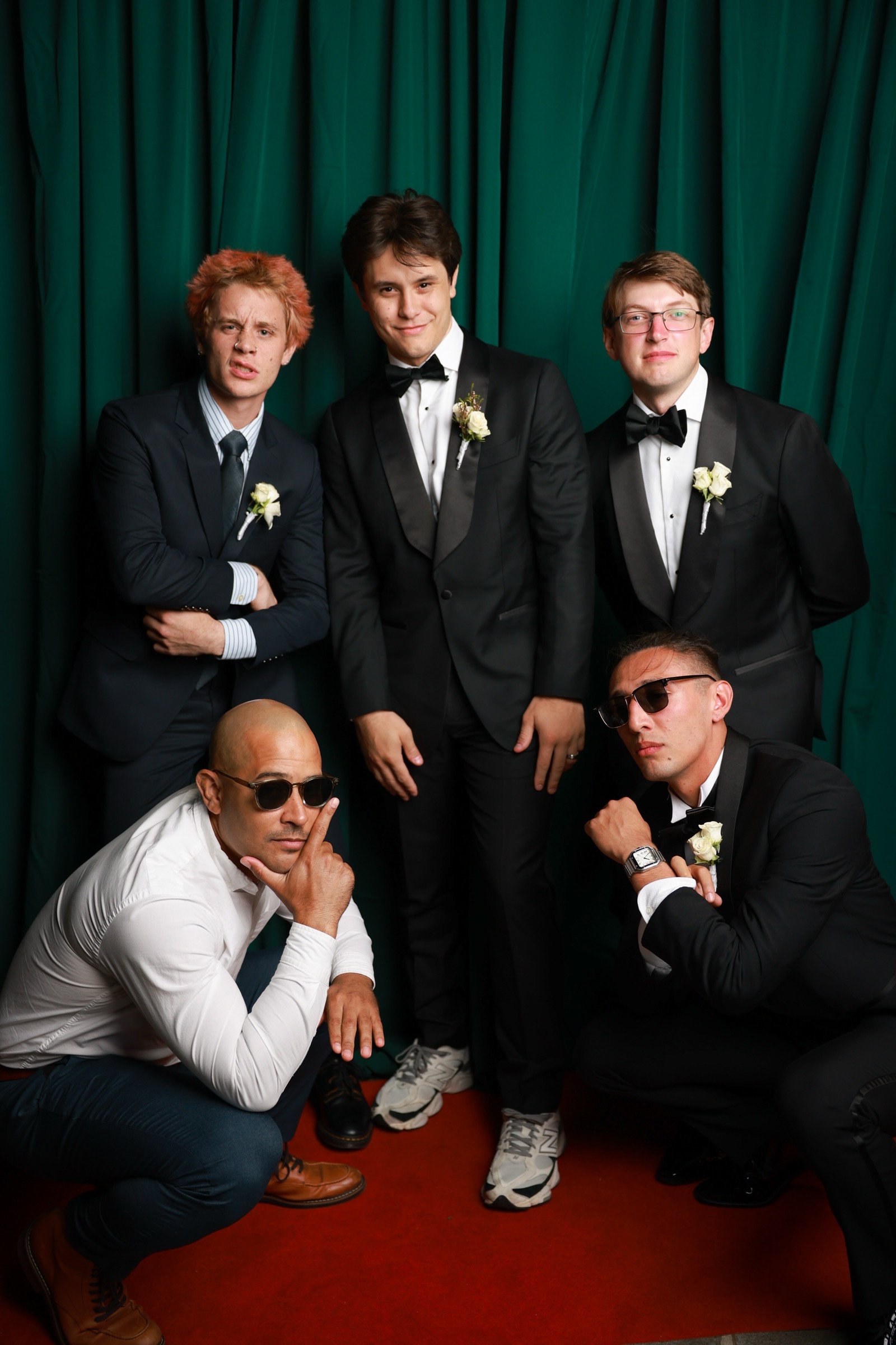 Editorial portrait from a wedding event by Portrait Lounge