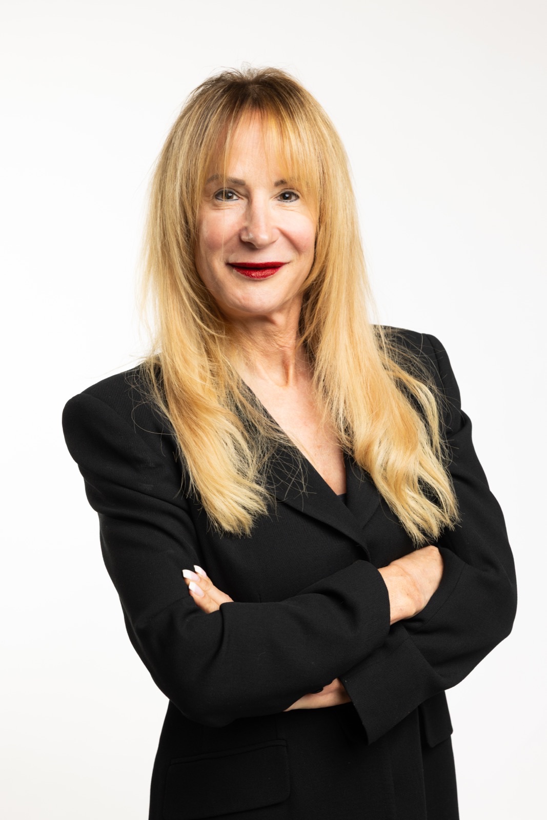 Polished headshot from a live headshot station